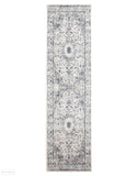Evoke Mist White Transitional Rug - 300x80cm