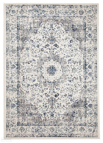 Evoke Mist White Transitional Rug - 230x160cm