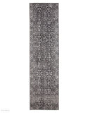 Evoke Estella Charcoal Transitional Rug - 300x80cm