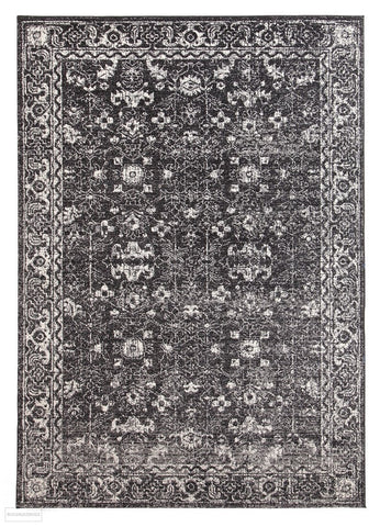 Evoke Estella Charcoal Transitional Rug - 230x160cm