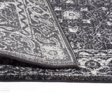 Evoke Estella Charcoal Transitional Runner Rug