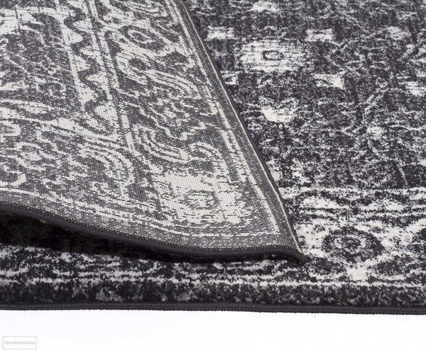 Evoke Estella Charcoal Transitional Rug