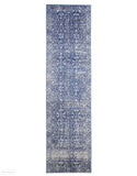 Evoke Oasis Navy Transitional Rug - 300x80cm