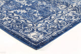 Evoke Oasis Navy Transitional Rug