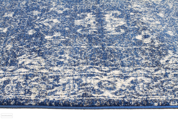 Evoke Oasis Navy Transitional Rug