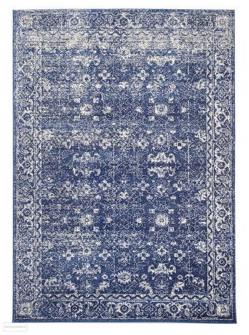 Evoke Oasis Navy Transitional Rug - 230x160cm