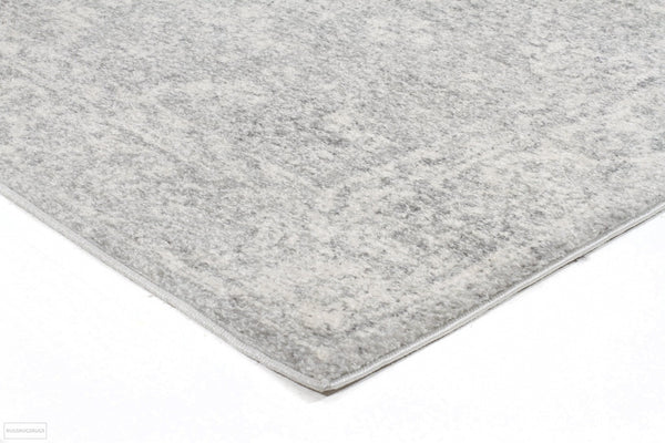 Evoke Shine Silver Transitional Runner Rug