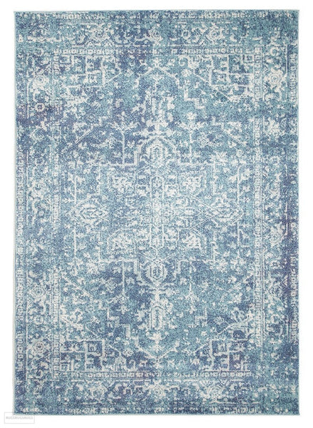 Evoke Muse Blue Transitional Rug - 230x160cm