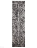 Evoke Scape Charcoal Transitional Rug - 300x80cm