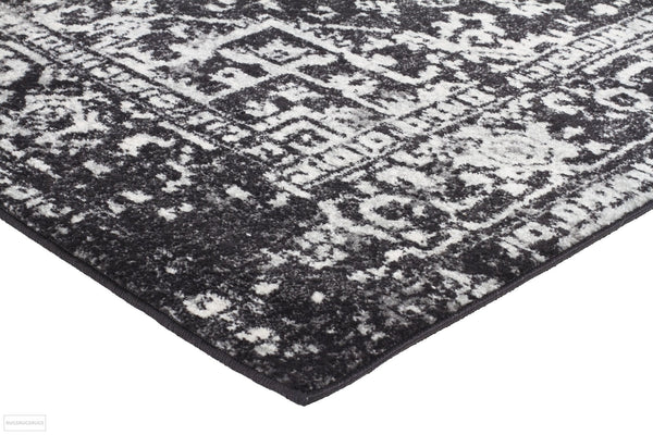 Evoke Scape Charcoal Transitional Rug