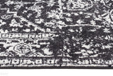 Evoke Scape Charcoal Transitional Runner Rug