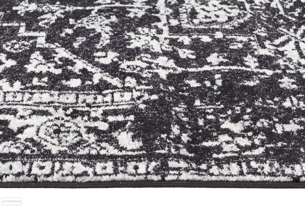 Evoke Scape Charcoal Transitional Rug