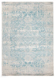 Evoke Glacier White Blue Transitional Rug - 230x160cm