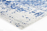 Evoke Horizon White Navy Transitional Rug