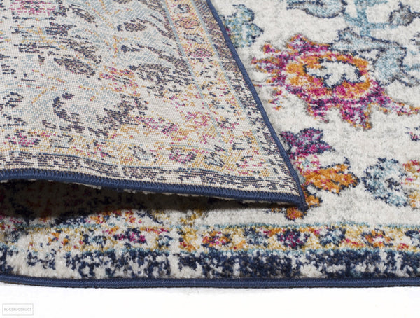 Evoke Carnival White Transitional Rug