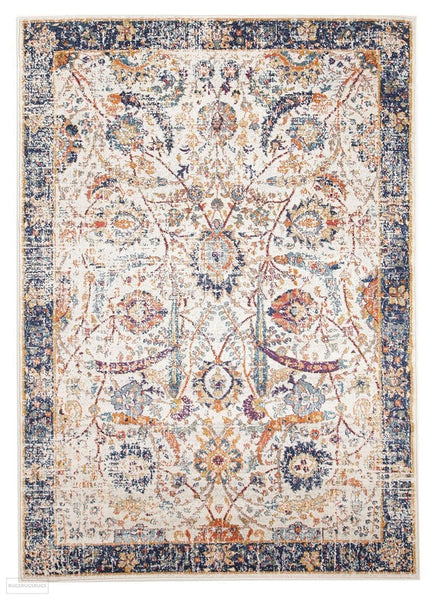 Evoke Peacock Ivory Transitional Rug - 230x160cm