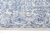 Evoke Frost Blue Transitional Runner Rug