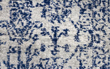 Evoke Frost Blue Transitional Runner Rug