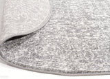 Evoke Homage Grey Transitional Round Rug