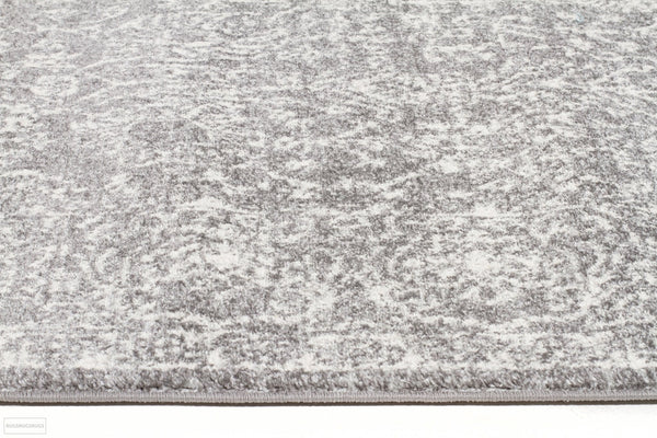 Evoke Homage Grey Transitional Runner Rug