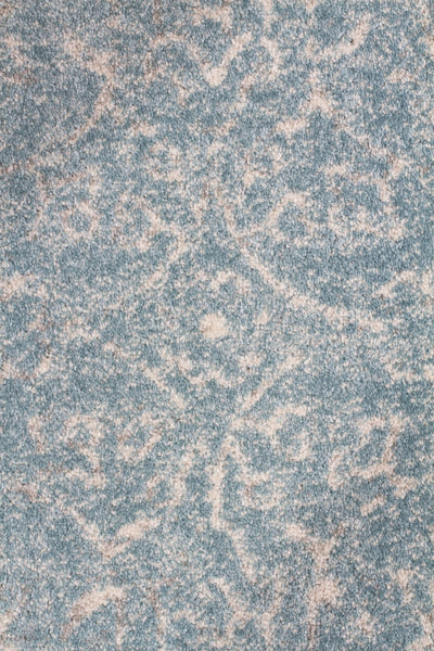 Evoke Depth Blue Transitional Runner Rug