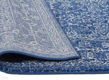 Evoke Artist Navy Transitional Runner Rug