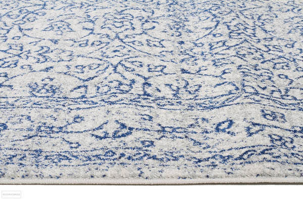 Evoke Whisper White Transitional Runner Rug