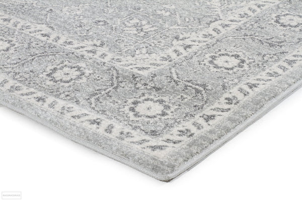 Evoke Silver Flower Transitional Rug