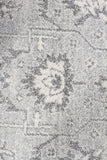 Evoke Silver Flower Transitional Rug