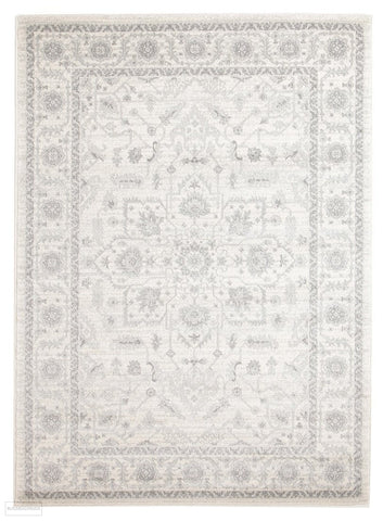 Evoke Winter White Transitional Rug - 230x160cm