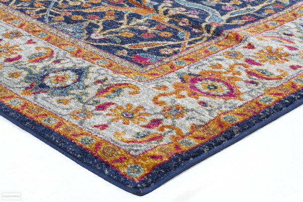 Evoke Splash Multi Transitional Runner Rug