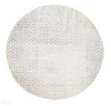 Evoke Diamond Grey Transitional Round Rug