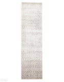 Evoke Diamond Grey Transitional Runner Rug