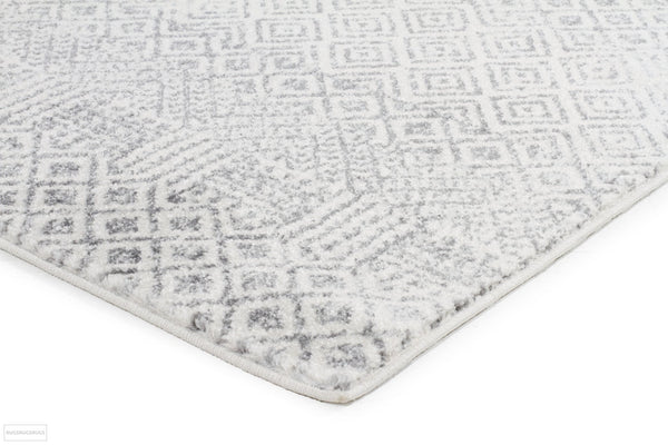 Evoke Diamond Grey Transitional Rug