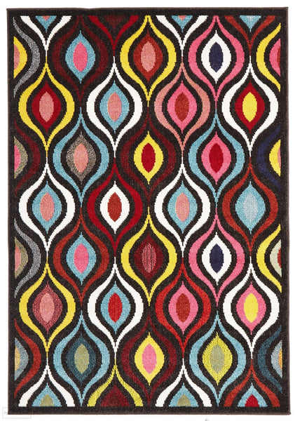 Gemini Modern 506 Multi Coloured Rug - 230x160cm