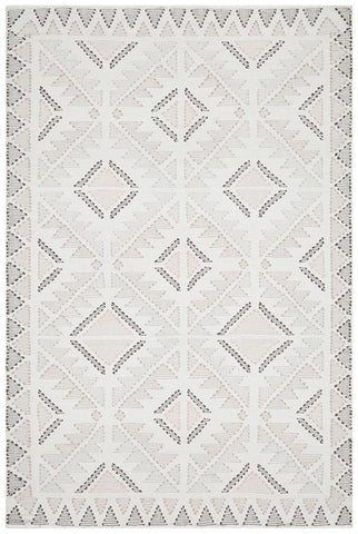 Vidya Rug white Peach - Modern