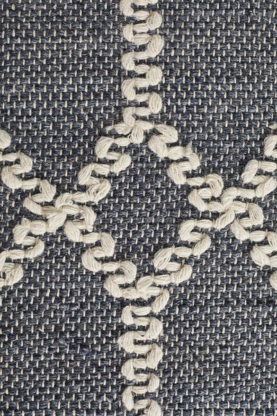 Krisha Tribal Trellis Rug Rustic Blue - Modern