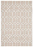 Krisha Tribal Trellis Rug Nude Soft Pink - Modern