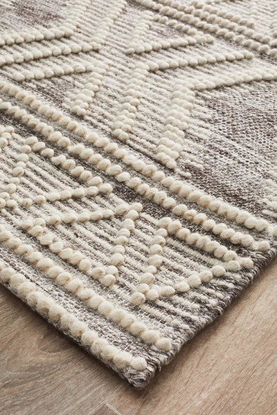 Esha Woven Tribal Rug Natural - Modern