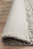 Esha Woven Tribal Rug Silver Grey - Modern