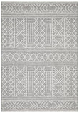 Arya Stitch Woven Rug Silver Grey - Modern