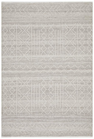 Arya Stitch Woven Rug Natural - Modern