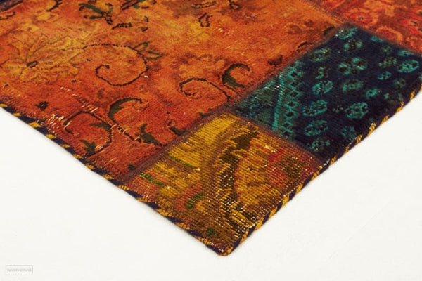 Authentic Hand Knotted Patchwork Rug - Cheapest Rugs Online - 2