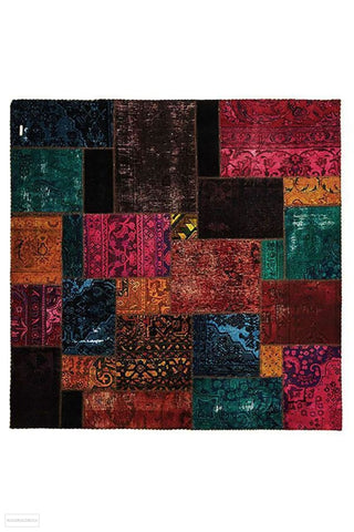 Authentic Hand Knotted Patchwork Rug - Cheapest Rugs Online - 1