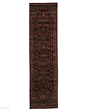 Istanbul Traditional Shiraz Design Runner Rug Burgundy Red