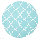 Kids Trellis Design Rug Soft Blue - Kids