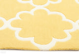 Kids Trellis Design Rug Yellow - Kids