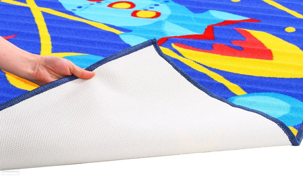 Kids Non Slip Outer Space Rug - Kids