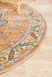 Legacy 850 Salmon Round Rug