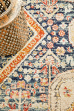 Legacy 863 Navy Round Rug